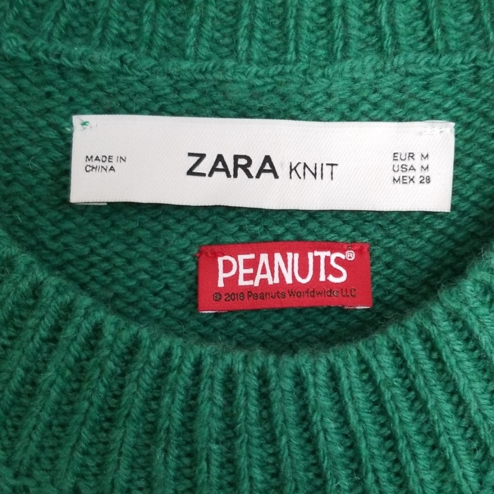 Zara Green Merry Sweater - Picture 3 of 4